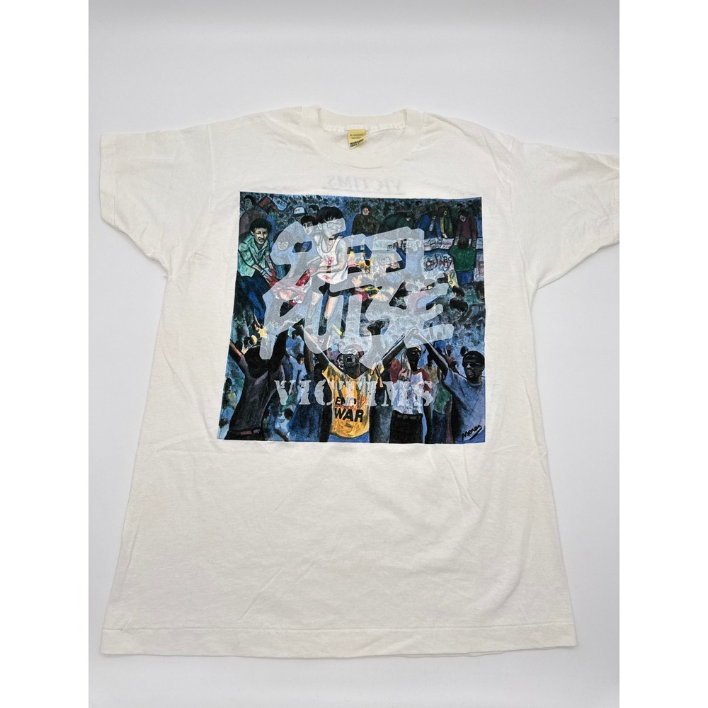 Vintage Steel Pulse Victims Reggae Band T-Shirt XL Screen Stars Single Stitch